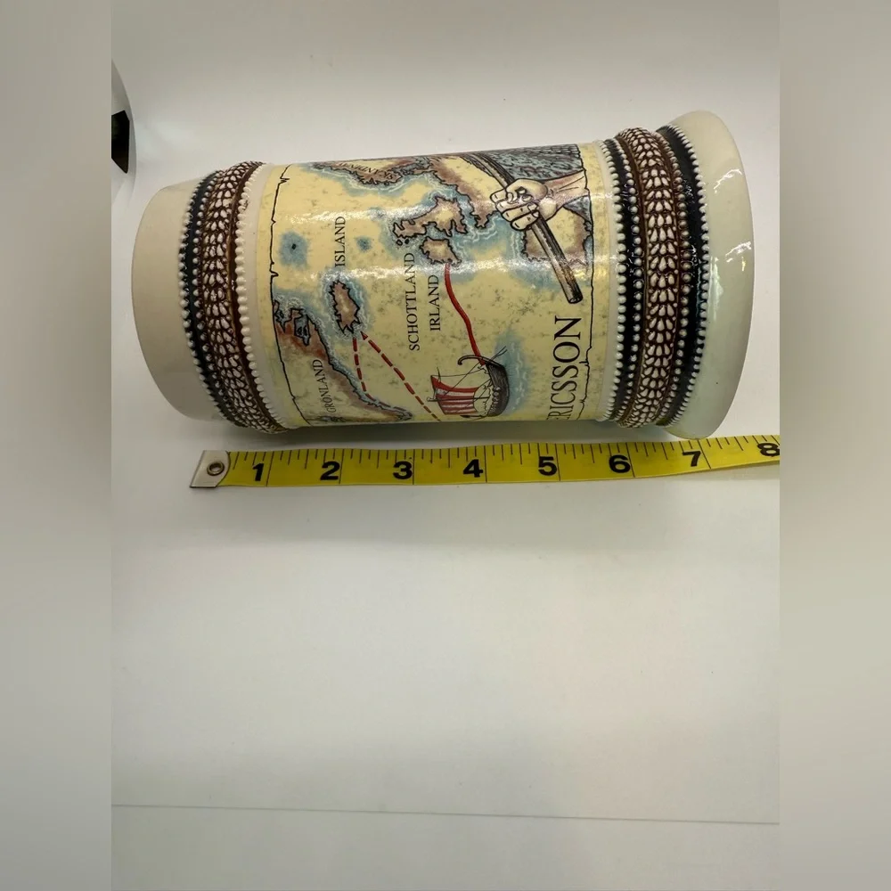 Leif Ericsson‎ German Beer Stein 1989 Coors Beer Stein Limited Edition 17 oz Mug